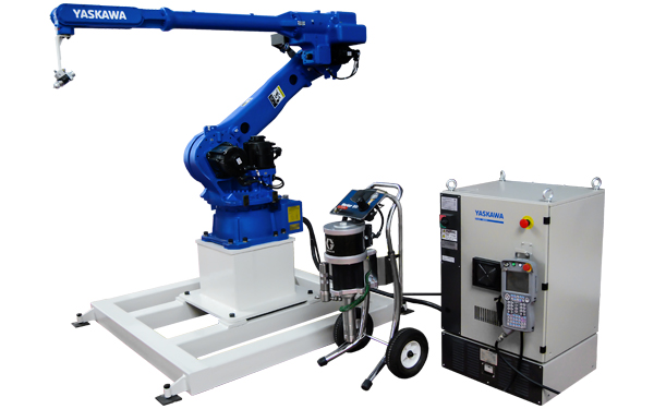 Automatic spray painting robot
