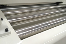 Stainless steel rollers conveyor