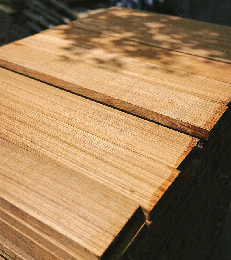 2 solid wood
